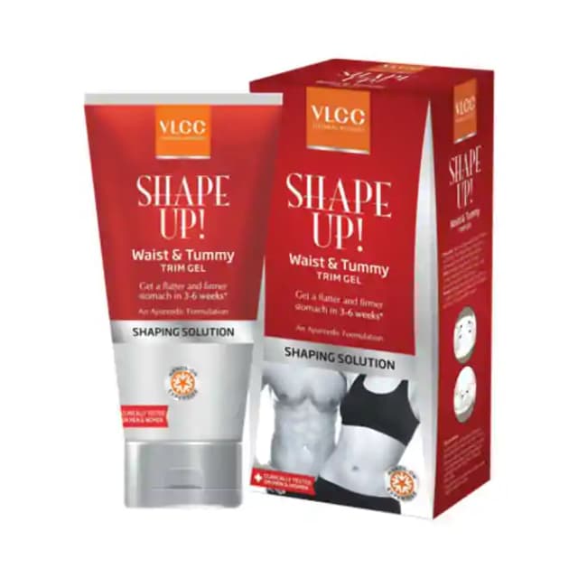 VLCC Shape Up Waist & Tummy Trim Gel (1 Tube Of 100 gm Gel)