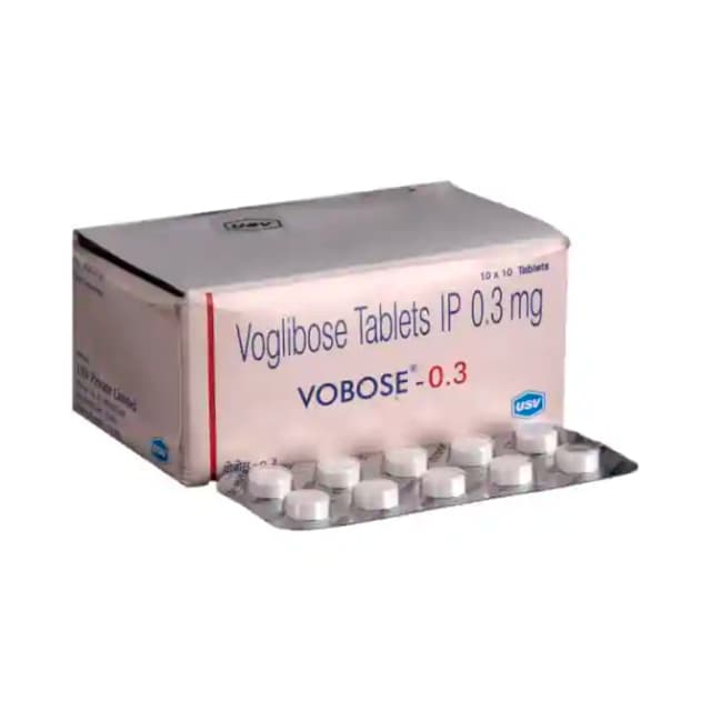 Vobose 0.3 (10 tablets in 1 strip)