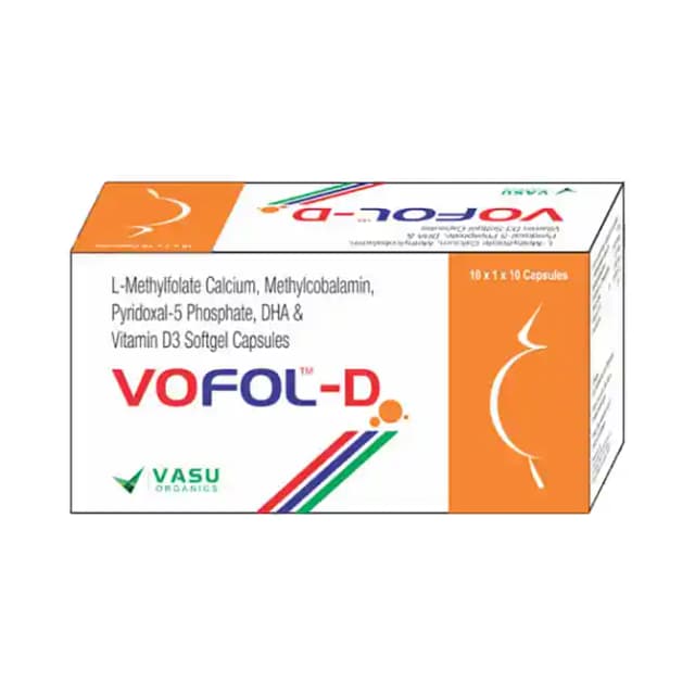 Vofol D (1 Strip Of 10 capsules)