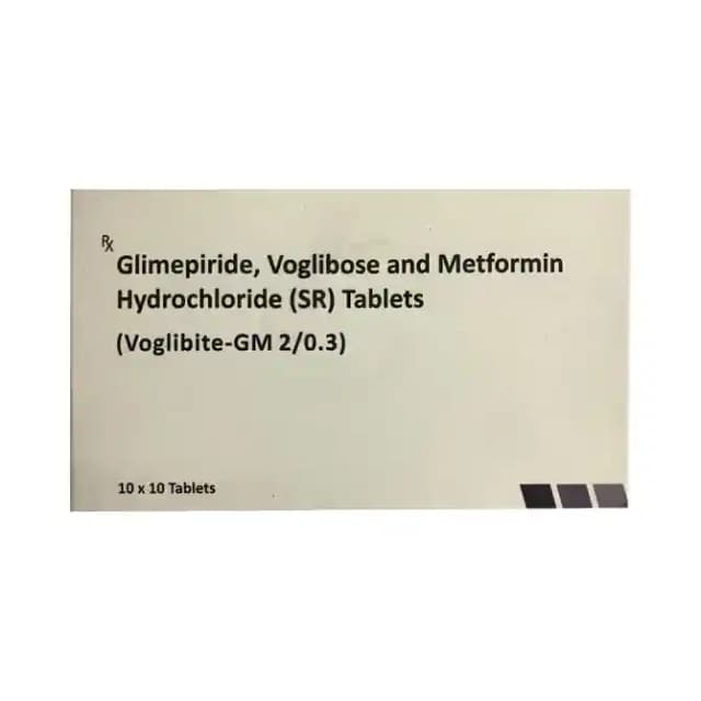 Voglibite GM 2/0.3 SR (10 tablets sr in 1 strip)