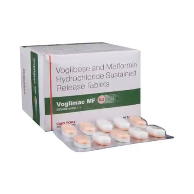 Voglimac MF 0.2 SR (10 tablets sr in 1 strip)