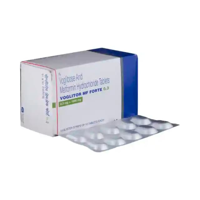 Voglitor MF Forte 0.3 (10 tablets in 1 strip)