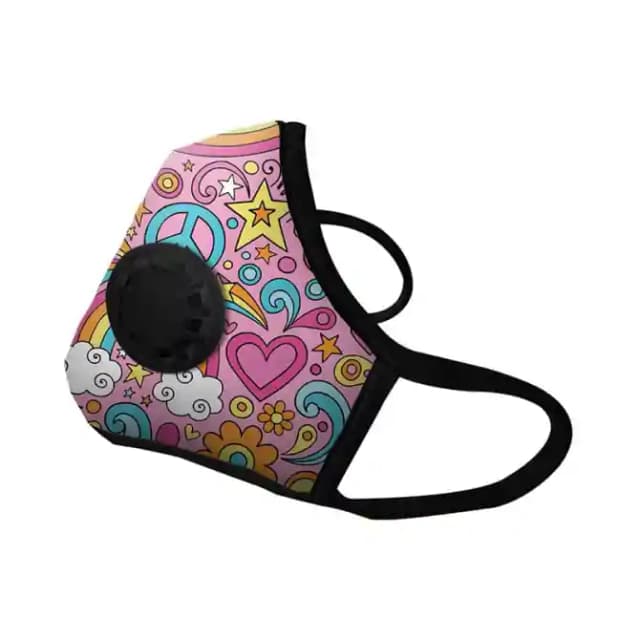 Vogmask Rainbow N99 CV Mask Large Pink (1 Packet Of 1 Mask)
