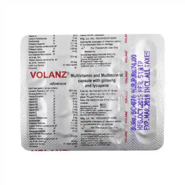 Volanz (1 Strip Of 10 capsules)