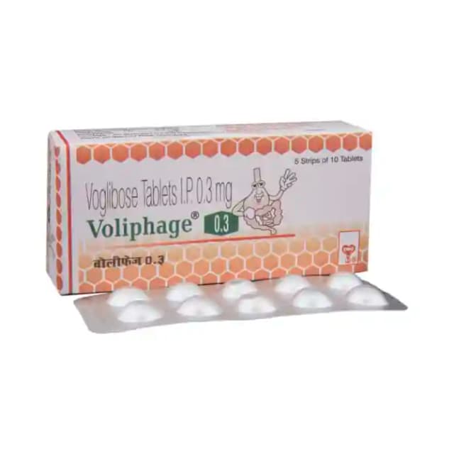 Voliphage 0.3 (10 tablets in 1 strip)