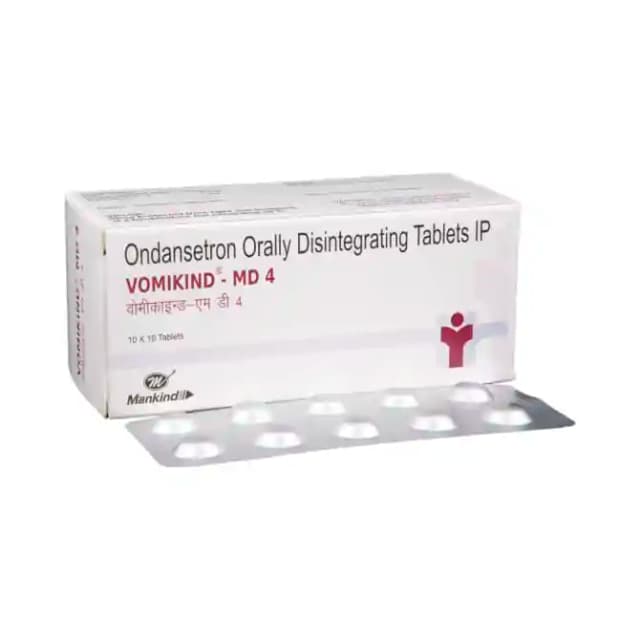 Vomikind MD 4 (10 tablets dt in 1 strip)