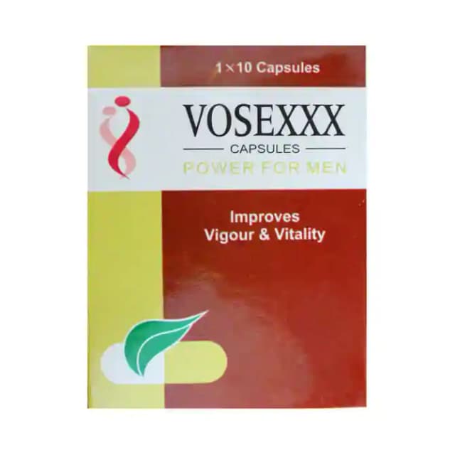 VoseXXX (1 Strip Of 10 capsules)