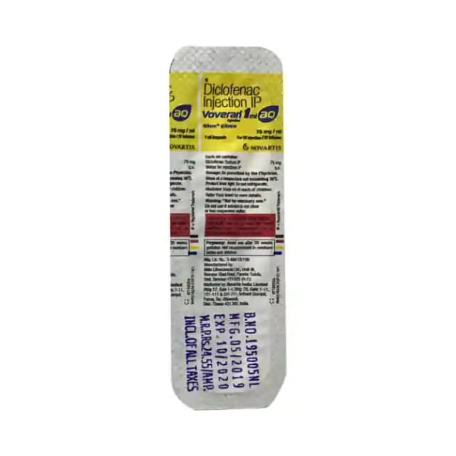 Voveran AQ Injection (1 ml in 1 ampoule)