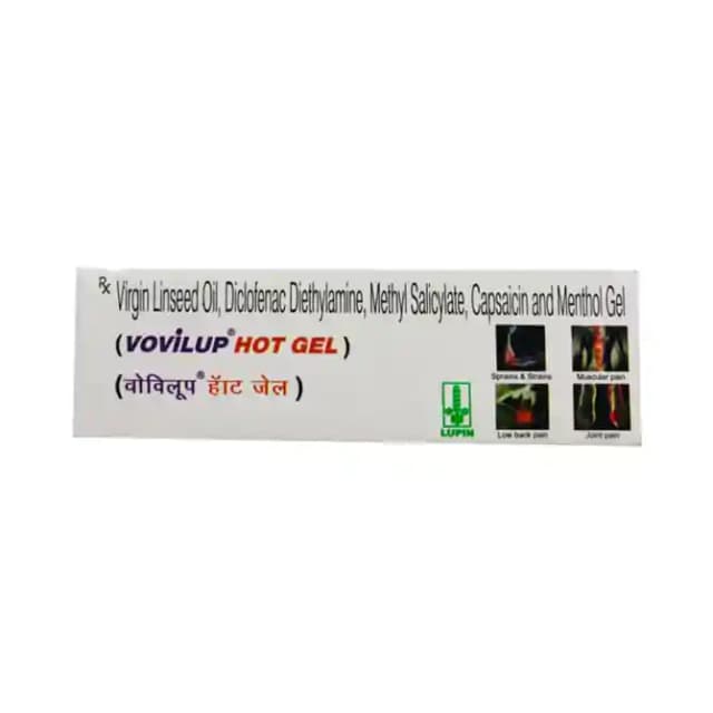 Vovilup Hot Gel (1 Tube Of 30 gm Gel)