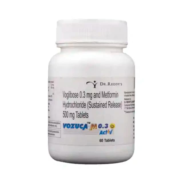 Vozuca M 0.3 Activ SR (60 tablets sr in 1 bottle)