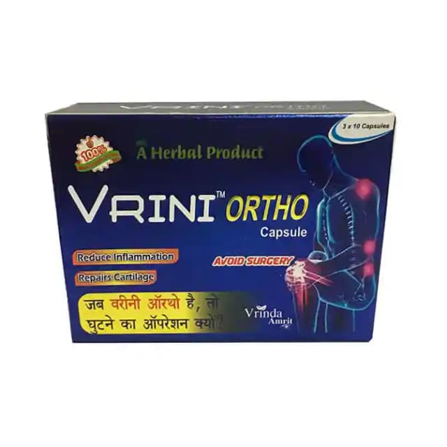 Vrinda Amrit Vrini Ortho (1 Box Of 30 capsules)