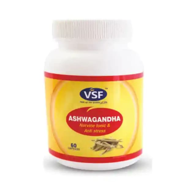 VSF Ashwagandha 250mg (1 Bottle of 60 capsules)