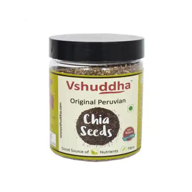 Vshuddha Chia Seeds (1 Jar Of 500 gm Seeds)