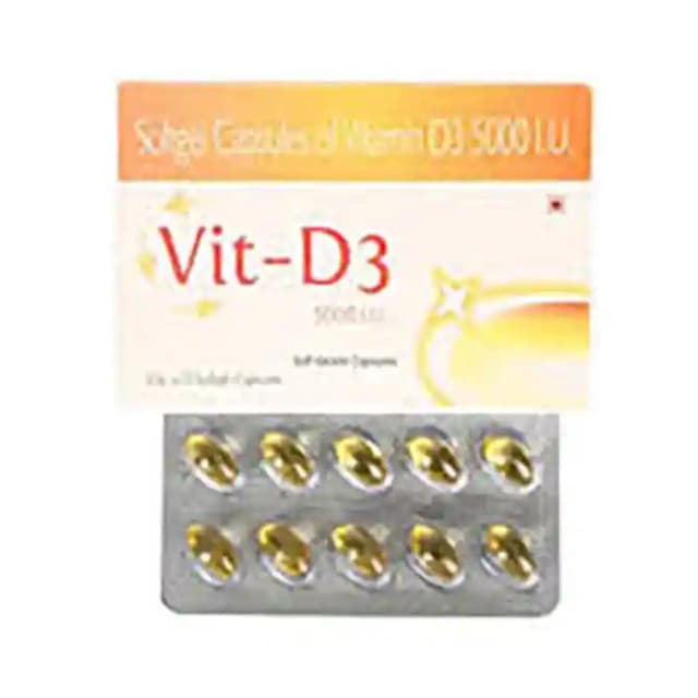 VT D3 Soft Gelatin (1 Strip Of 4 soft gelatin capsules)