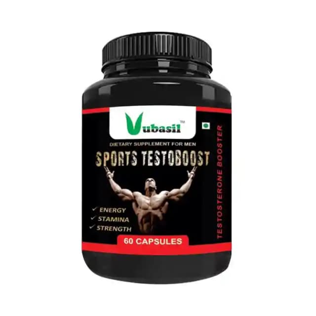 Vubasil Sports Testoboost (1 Bottle of 60 capsules)