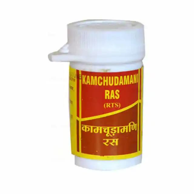Vyas Kamchudamani Ras (1 Bottle of 1 gm tablets)