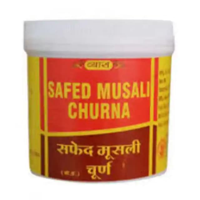 Vyas Safed Musali Churna (1 Box Of 100 gm Churna)