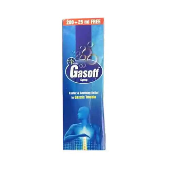 Wafia Gasoff Syrup (1 Bottle of 225 ml Syrup)