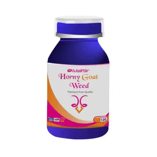 Walpar Horny Goat Weed (1 Bottle of 120 capsules)