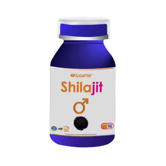 Walpar Shilajit (1 Bottle of 90 capsules)