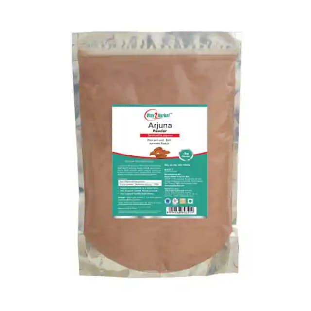 Way2Herbal Arjuna Powder (1 Packet Of 1 kg Powder)