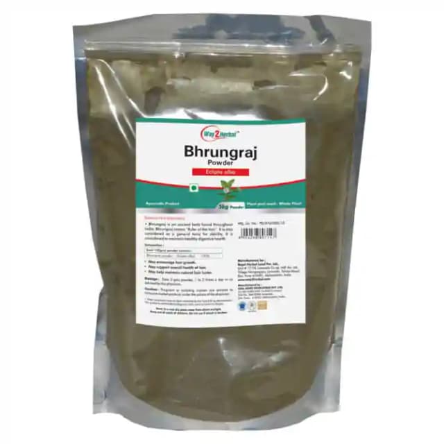 Way2Herbal Bhringraj Powder (1 Packet Of 5 kg Powder)