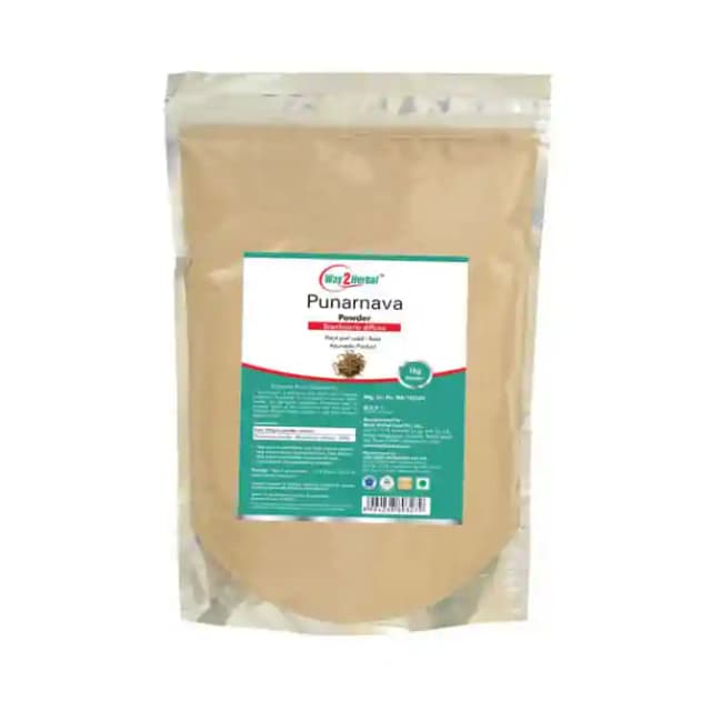 Way2Herbal Punarnava Powder (1 Packet Of 1 kg Powder)