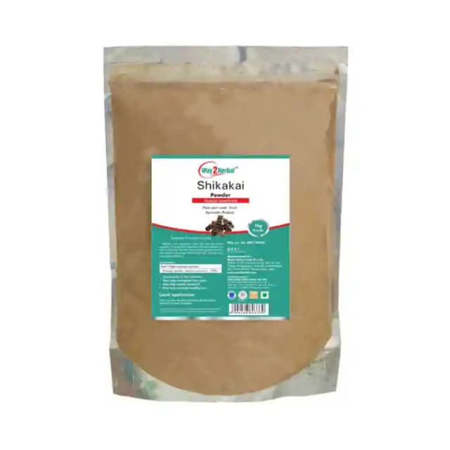 Way2Herbal Shikakai Powder (1 Packet Of 1 kg Powder)