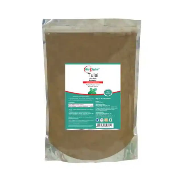 Way2Herbal Tulsi Powder (1 Packet Of 1 kg Powder)