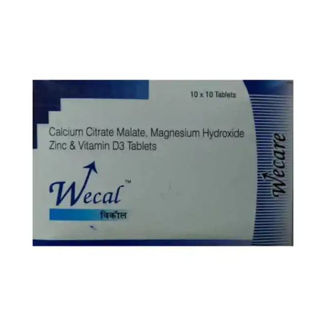 Wecal (1 Strip Of 10 tablets)