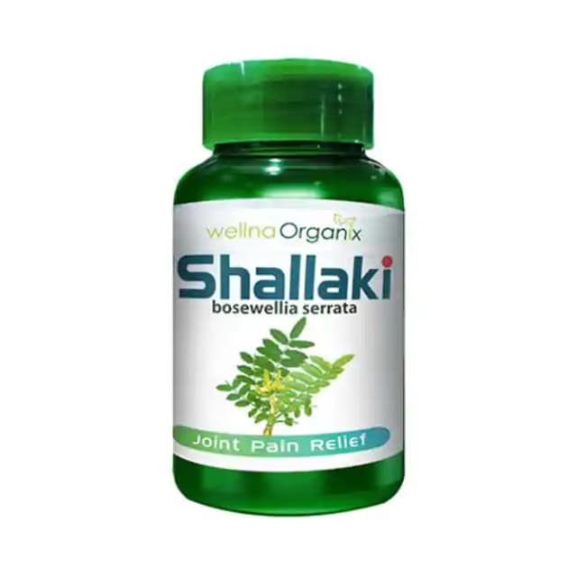 Wellna Organix Shallaki (1 Bottle of 90 capsules)