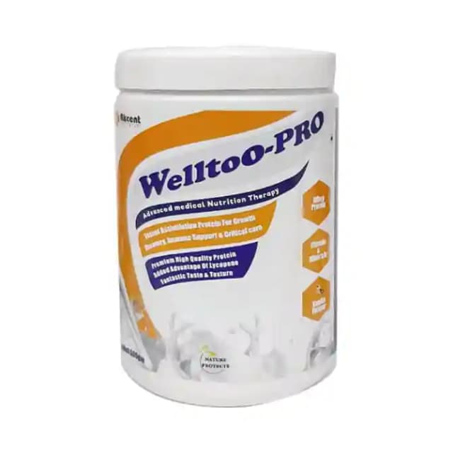 Welltoo Pro Protein Powder Vanilla (1 Box Of 500 gm Powder)