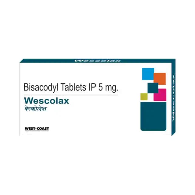 Wescolax 5mg (10 tablets in 1 strip)