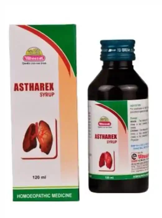 Wheezal Astharex Syrup (1 Bottle of 120 ml Syrup)