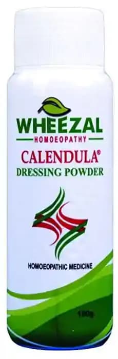 Wheezal Calendula Dressing Powder (1 Bottle of 100 gm Powder)