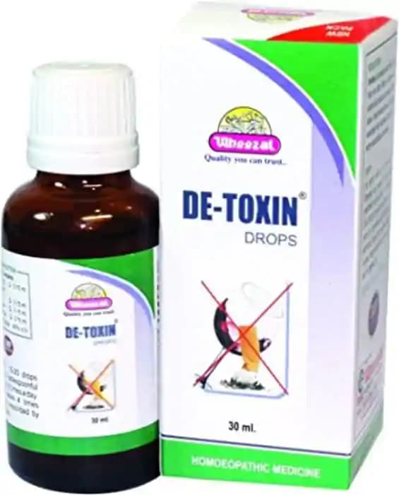 Wheezal De Toxin Drop (1 Bottle of 30 ml Drop)