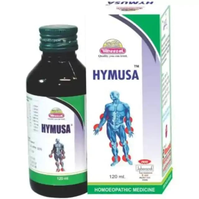 Wheezal Hymusa Syrup (1 Bottle of 120 ml Syrup)
