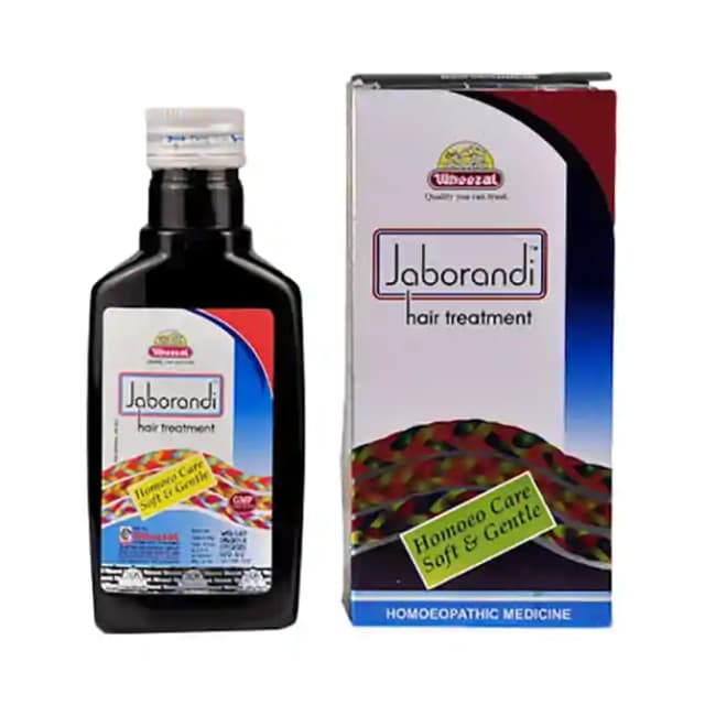 Wheezal Jaborandi Hair Treatment Oil (1 Bottle of 200 ml Oil)