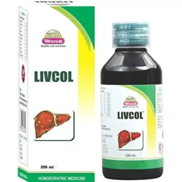 Wheezal Livcol Syrup (1 Bottle of 200 ml Syrup)