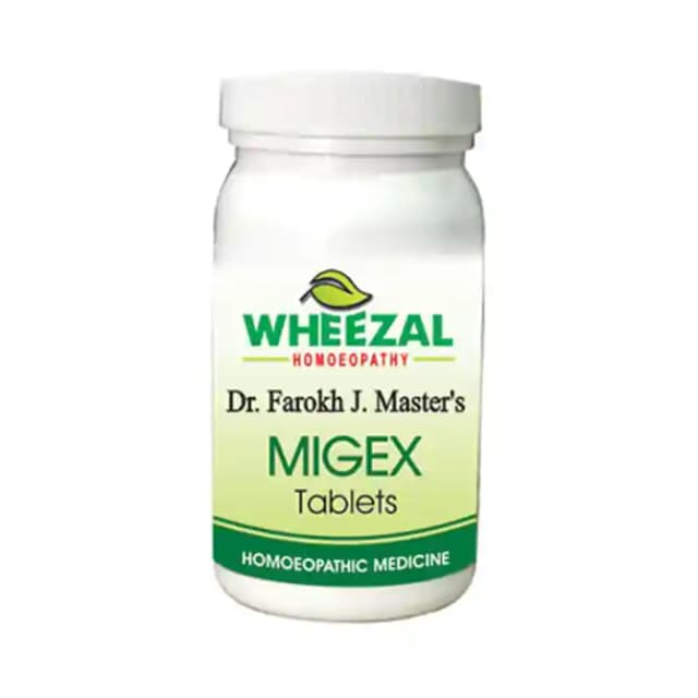 Wheezal Migex (1 Bottle of 75 tablets)