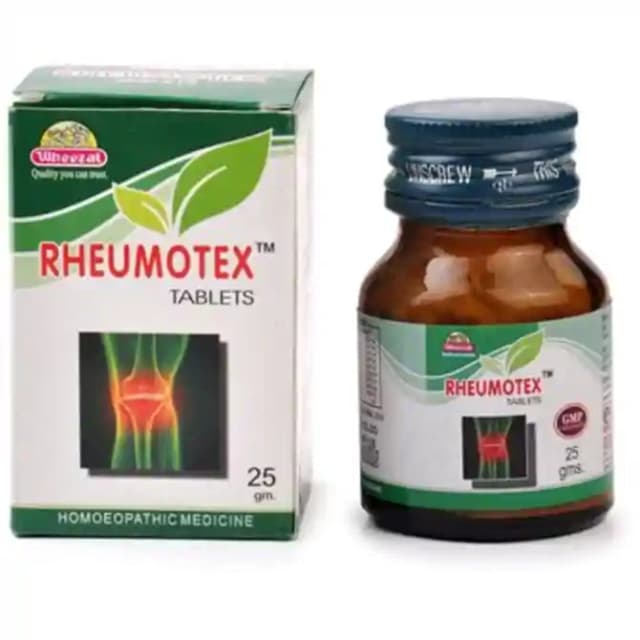 Wheezal Rheumotex (1 Bottle of 25 gm tablets)