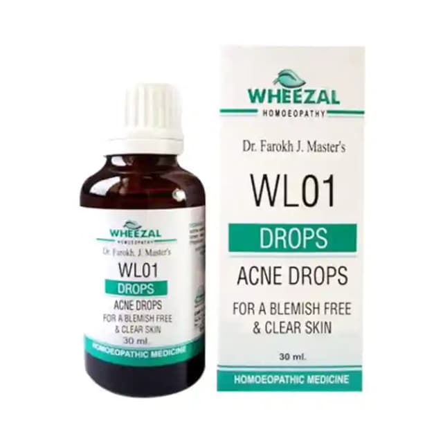 Wheezal WL01 Acne Drop (1 Bottle of 30 ml Drop)