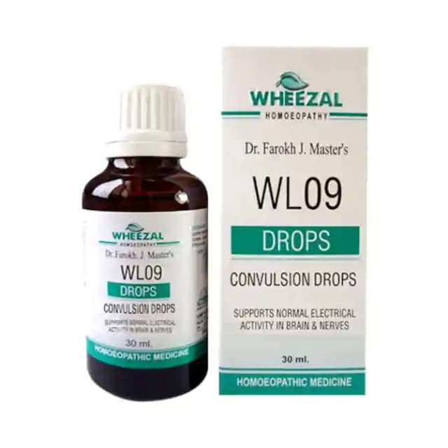 Wheezal WL09 Convulsion Drop (1 Bottle of 30 ml Drop)