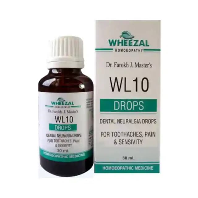 Wheezal WL10 Dental Neuralgia Drop (1 Bottle of 30 ml Drop)
