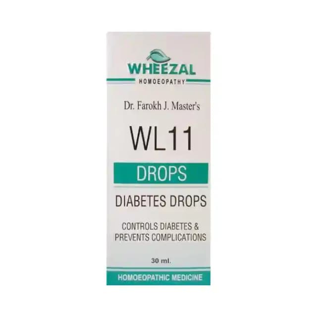 Wheezal WL11 Diabetes Drop (1 Bottle of 30 ml Drop)