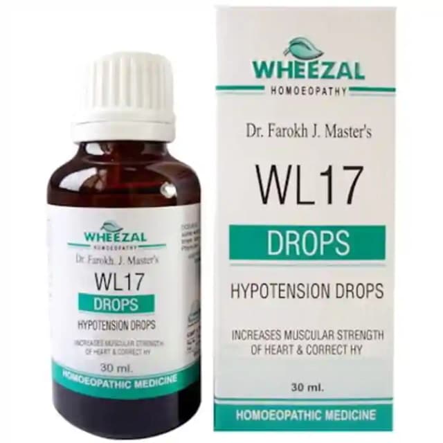 Wheezal WL17 Hypotension Drop (1 Bottle of 30 ml Drop)
