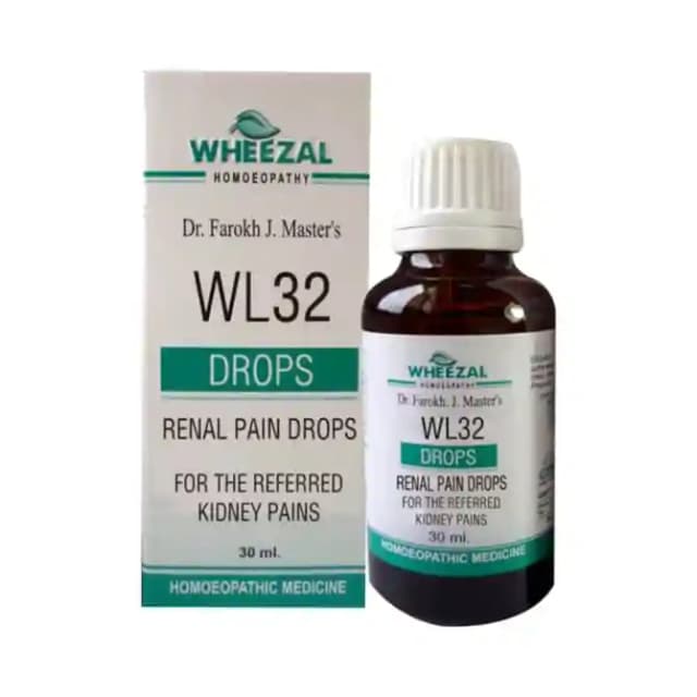 Wheezal WL32 Renal Pain Drop (1 Bottle of 30 ml Drop)