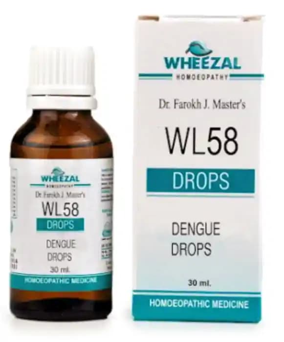 Wheezal WL58 Dengue Drop (1 Bottle of 30 ml Drop)