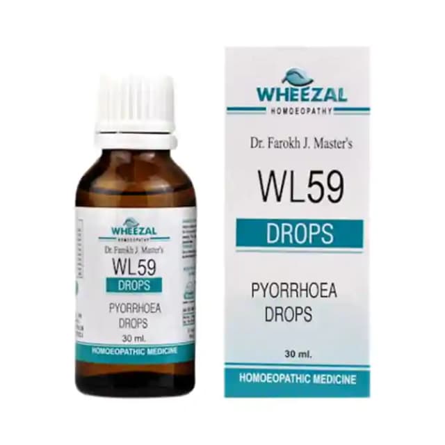 Wheezal WL59 Pyorrhoea Drop (1 Bottle of 30 ml Drop)