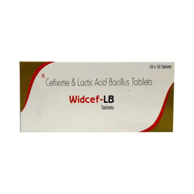 Widcef LB (10 tablets in 1 strip)
